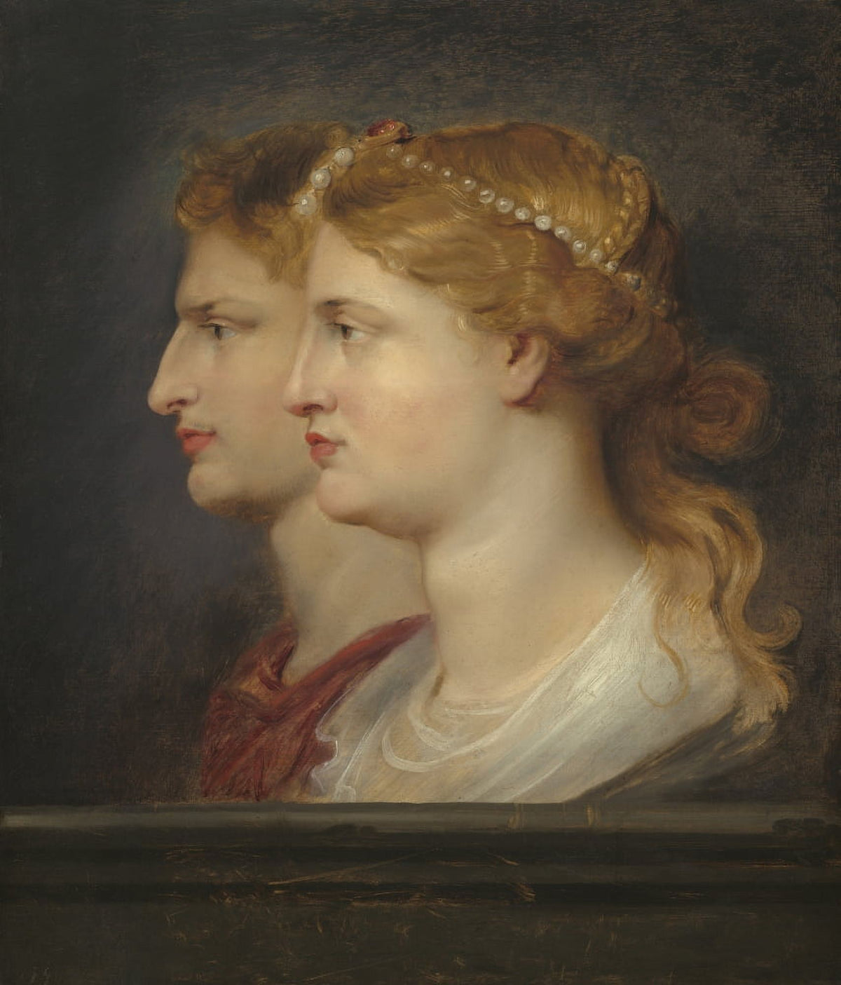 Agrippina and Germanicus Poster Print 18x24