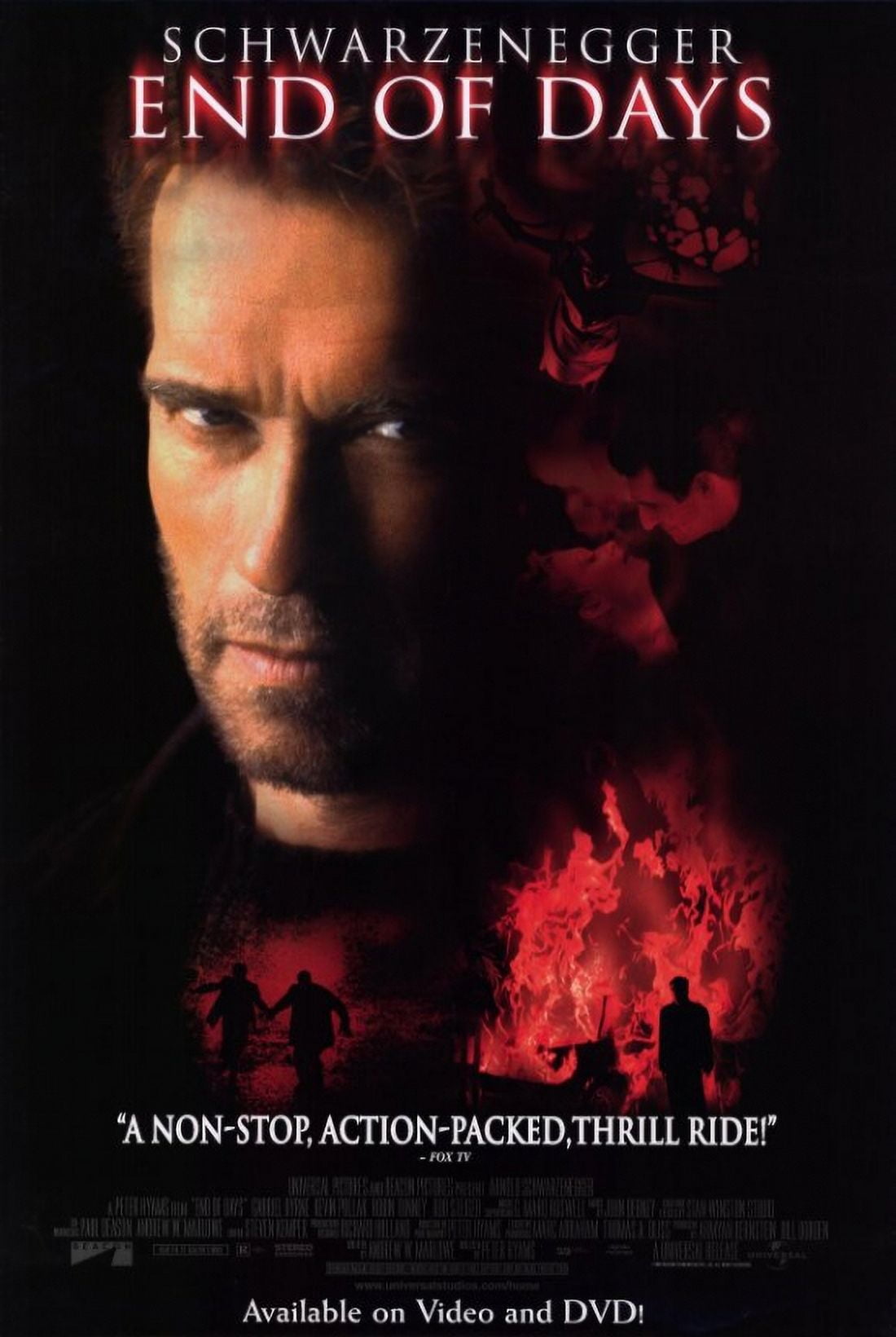 End of Days Movie Poster 11x17 print featuring dramatic film imagery.