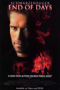 End of Days Movie Poster 11x17 print featuring dramatic film imagery.