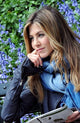 Jennifer Aniston filming The Baster poster print in Central Park, New York City.