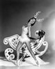 CYD Charisse Next to Sled Prop Photo Print