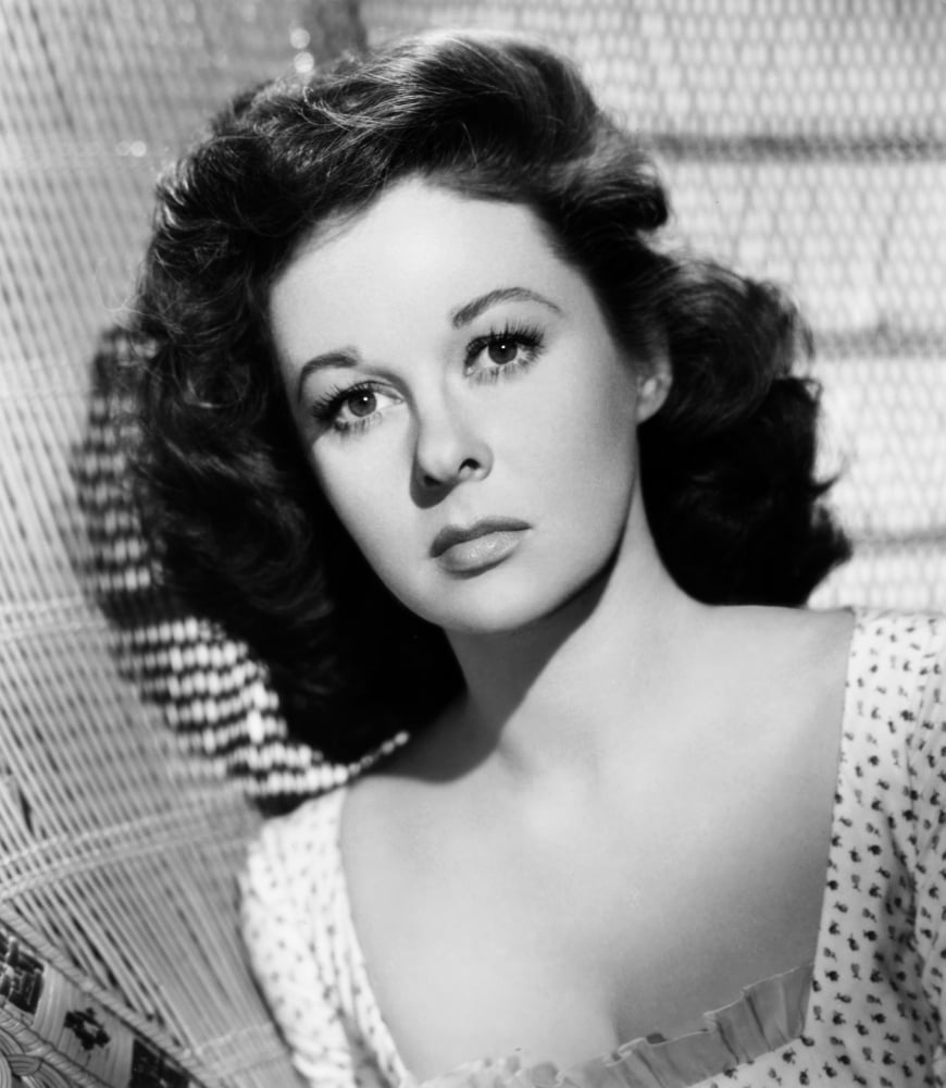 Susan Hayward early 1950s photo print, vintage Hollywood decor.