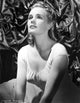Frances Farmer Looking Up Portrait Photo Print