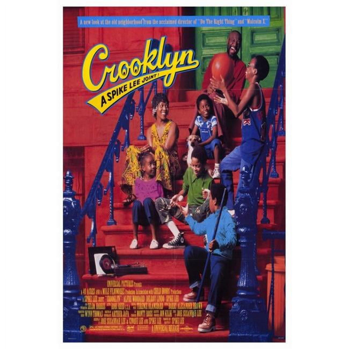 Crooklyn Movie Poster Print - 27x40 size, vibrant 1970s Brooklyn scene.