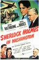 Sherlock Holmes in Washington Movie Poster 11x17