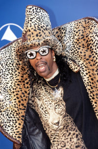 Bootsy Collins at the 2002 Grammy Awards photo print by Robert Hepler.