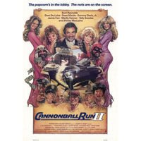 Cannonball Run 2 Movie Poster Print featuring iconic film design