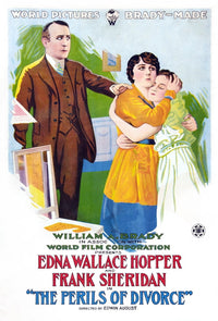 The Perils of Divorce 1916 Movie Masterprint Poster Print
