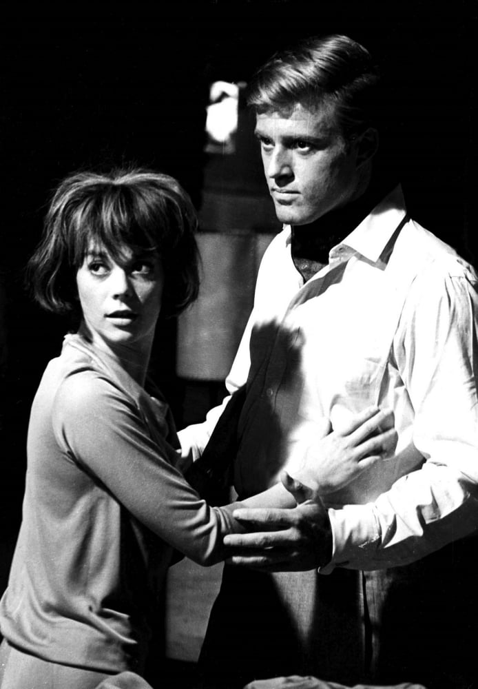 Inside Daisy Clover film still featuring Natalie Wood and Robert Redford