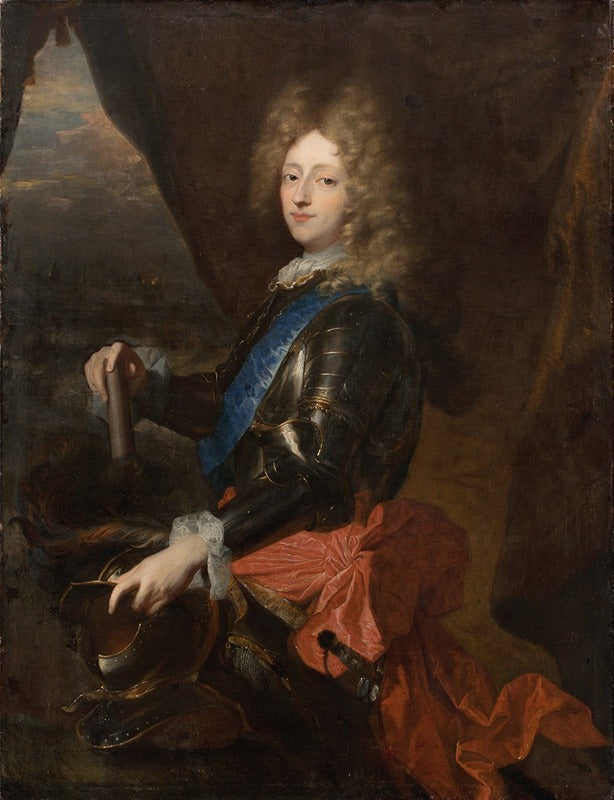 Portrait of King Frederik IV as Prince (1693) art print by Hyacinthe Rigaud