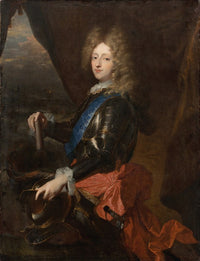 Portrait of King Frederik IV as Prince (1693) art print by Hyacinthe Rigaud