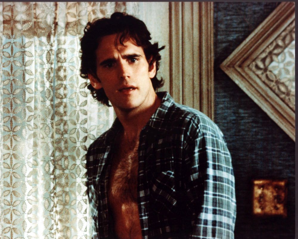 Matt Dillon open shirt photo print from One Night at McCool's.