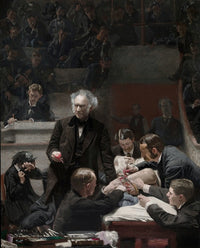 Portrait of Dr. Samuel D. Gross (The Gross Clinic) Art Print by Thomas Eakins