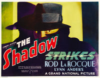The Shadow Strikes 1937 movie masterprint poster 14x11