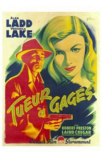 This Gun for Hire movie poster 11x17 print.