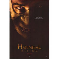 Hannibal Rising Movie Poster Print - 27x40 inches featuring dark themes and iconic imagery.