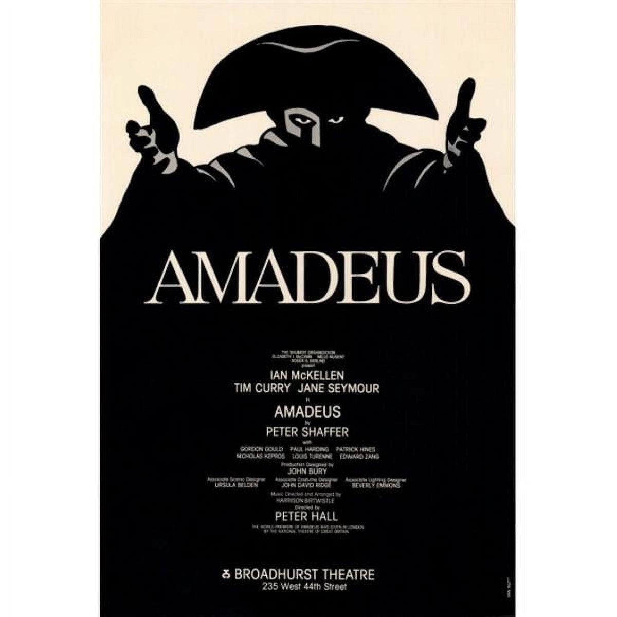 Amadeus Broadway Movie Poster Print 27x40