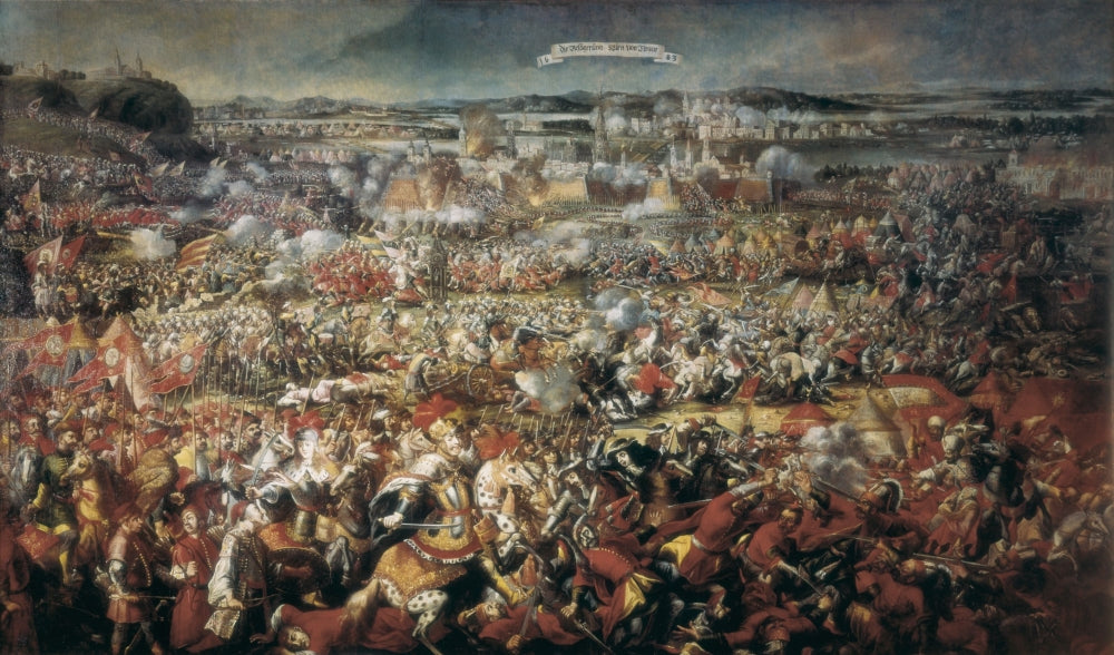 Siege Of Vienna 1683 Historical Poster Print