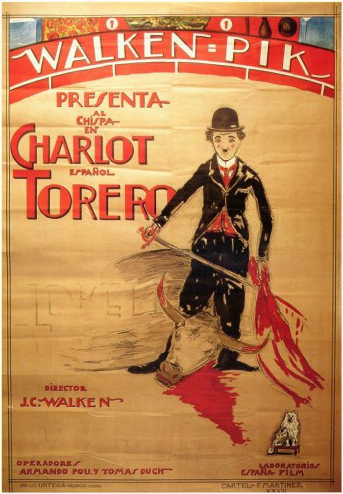 Charlot Torero Espanol Movie Poster 11x17 print