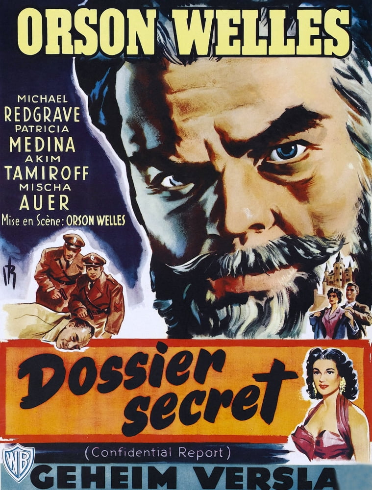 Confidential Report Mr. Arkadin Movie Masterprint Poster