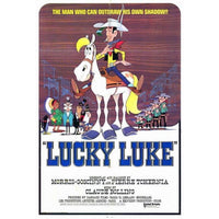 Lucky Luke Movie Poster Print 27x40 inches - vibrant cowboy art