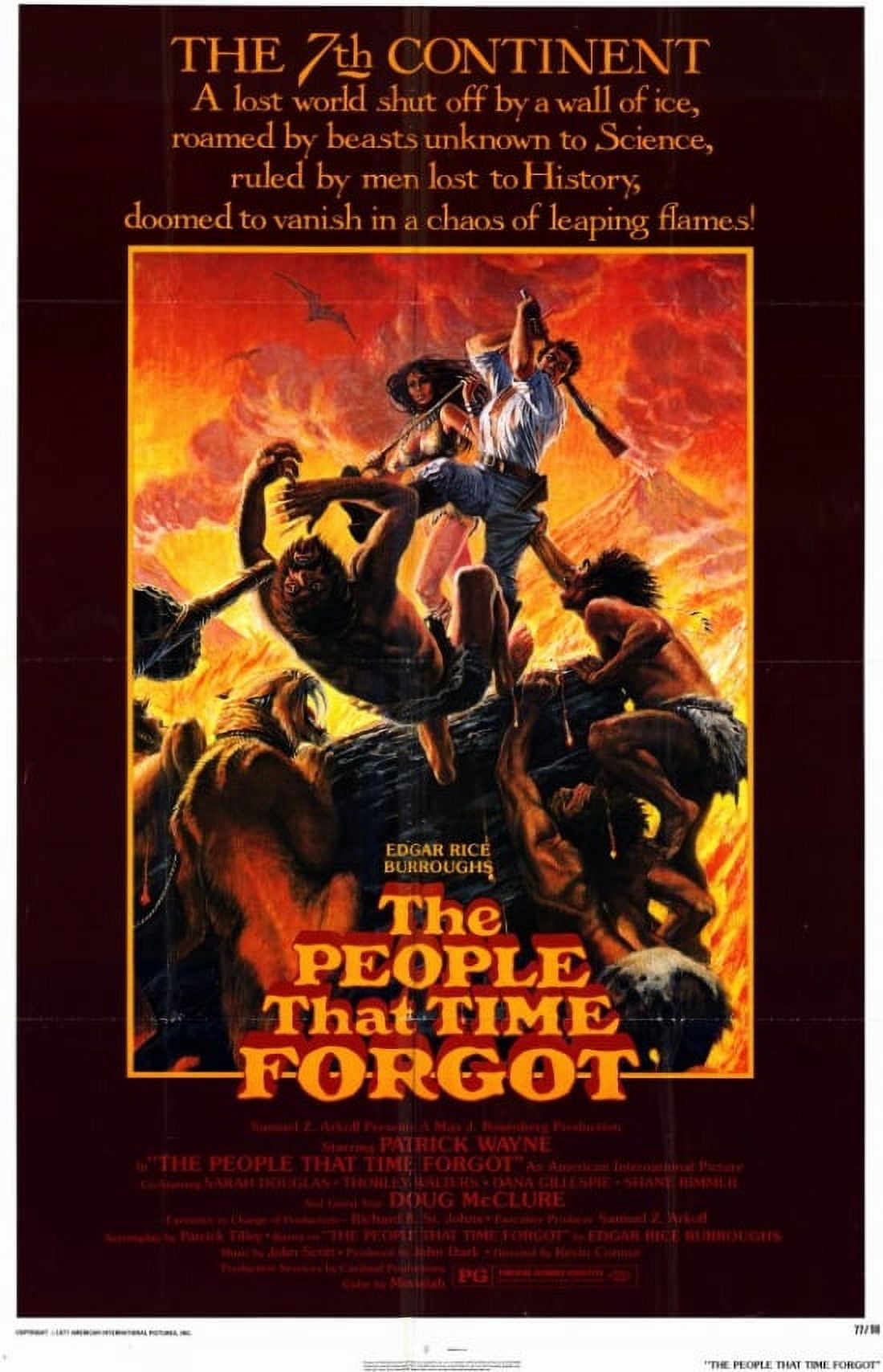 The People That Time Forgot movie poster print in 11x17 size.