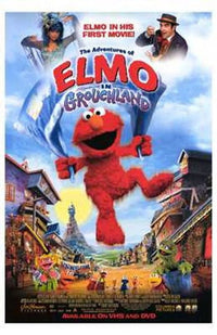 Elmo in Grouchland Movie Poster 11x17 - vibrant kids decor