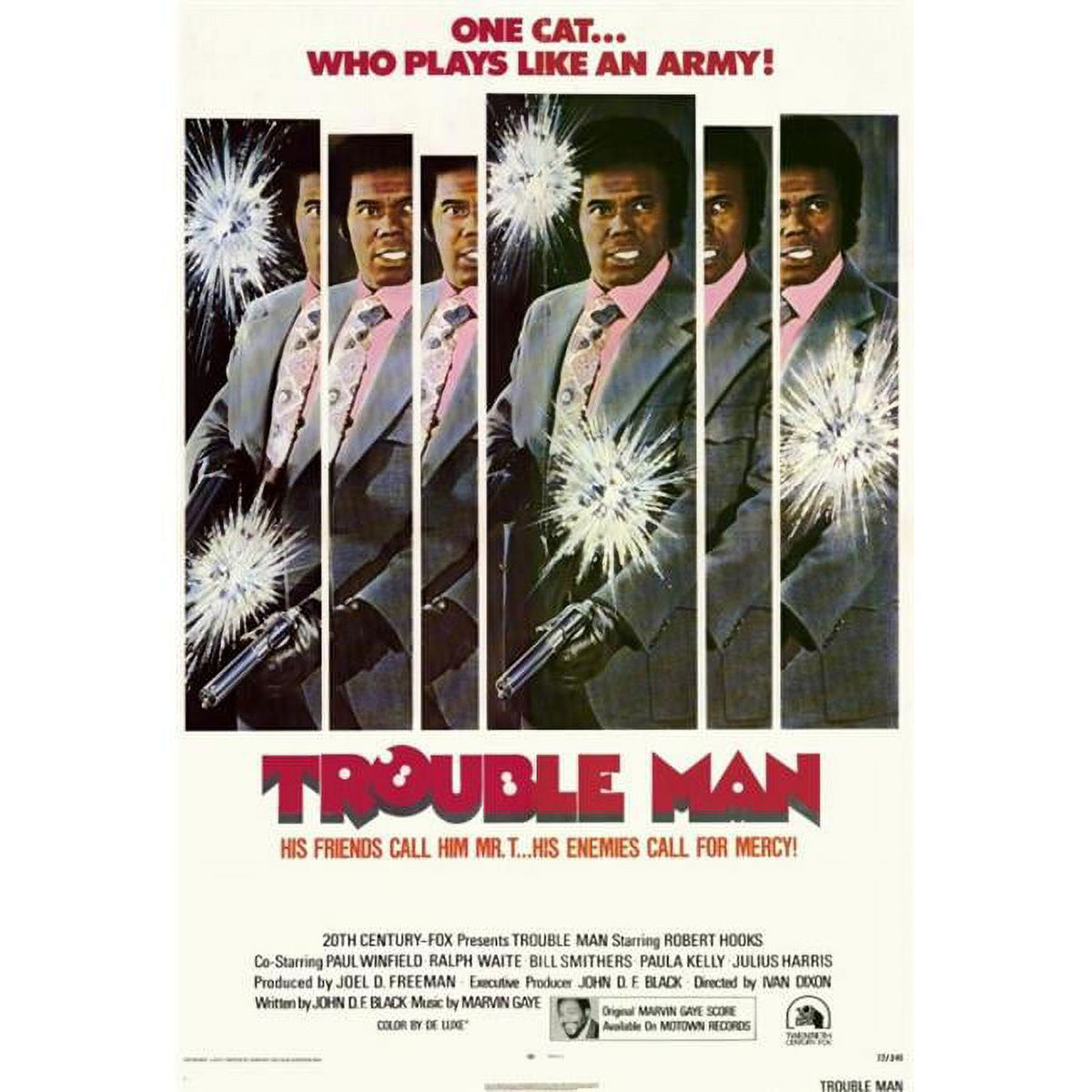 Trouble Man Movie Poster Print in 27x40 size.