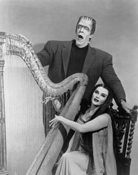 Photo print of Herman and Lily Munster from The Munsters TV show