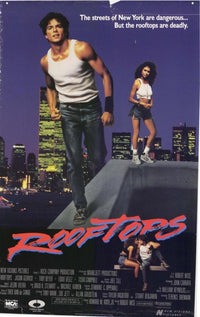 Rooftops Movie Poster 11x17 print showcasing urban landscape