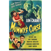 The Mummy's Curse Movie Poster in 11x17 size