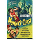 The Mummy's Curse Movie Poster in 11x17 size