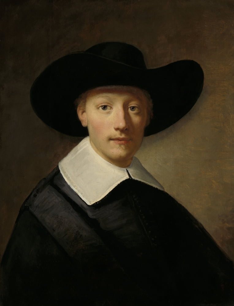 Portrait of Gozen Centen by Govert Flinck oil on panel artwork