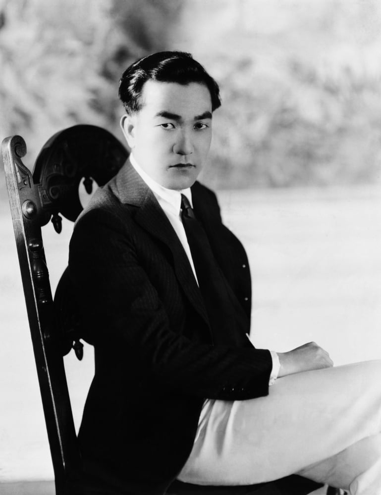 1921 photo print of Sessue Hayakawa
