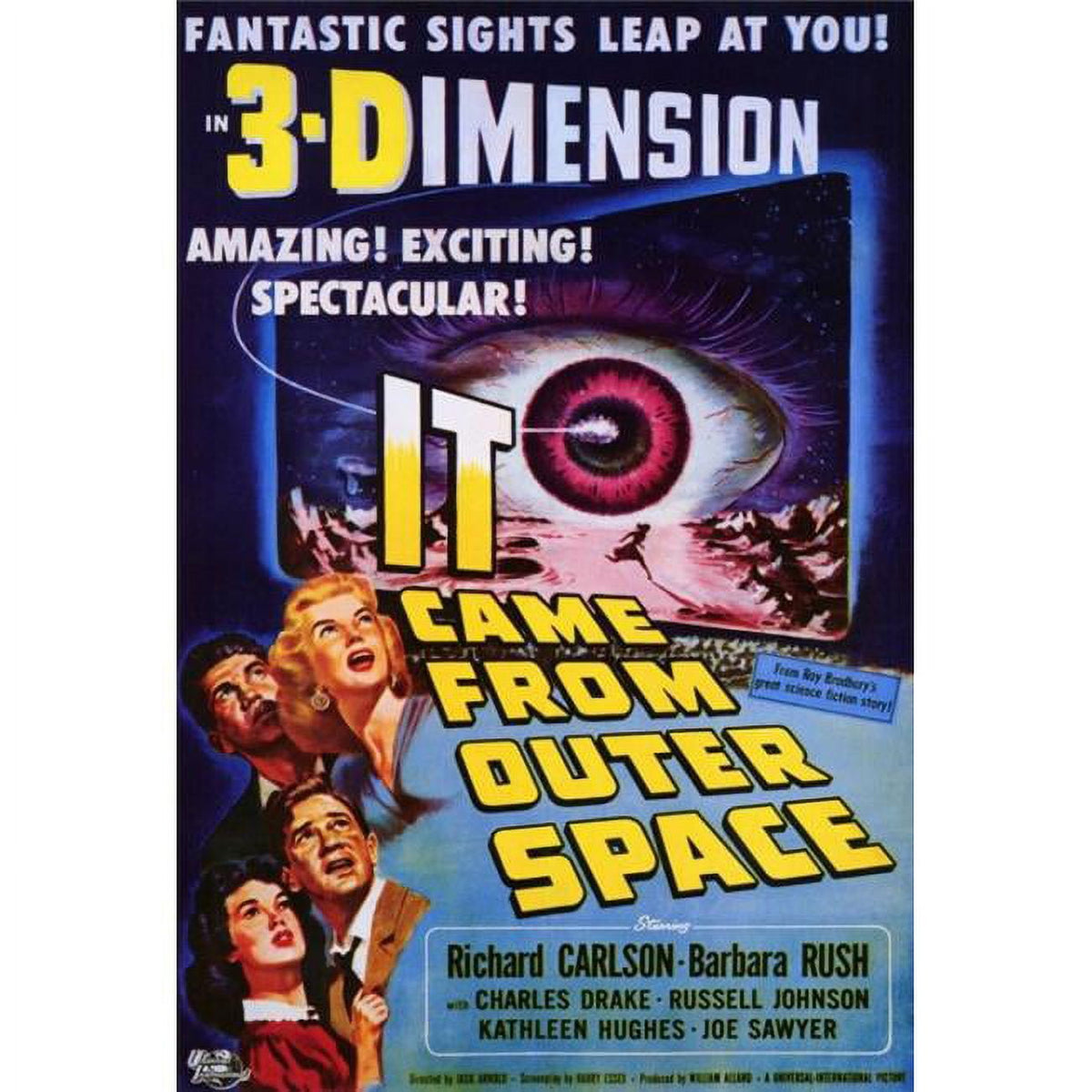 It Came from Outer Space Movie Poster Print 27x40