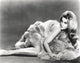 Ann-Margaret lying down in fur photo print, vintage Hollywood art.