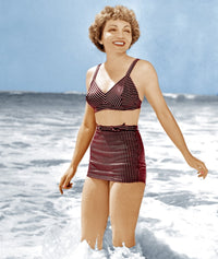 Claudette Colbert vintage photo poster print from 1941, 8x10 size.