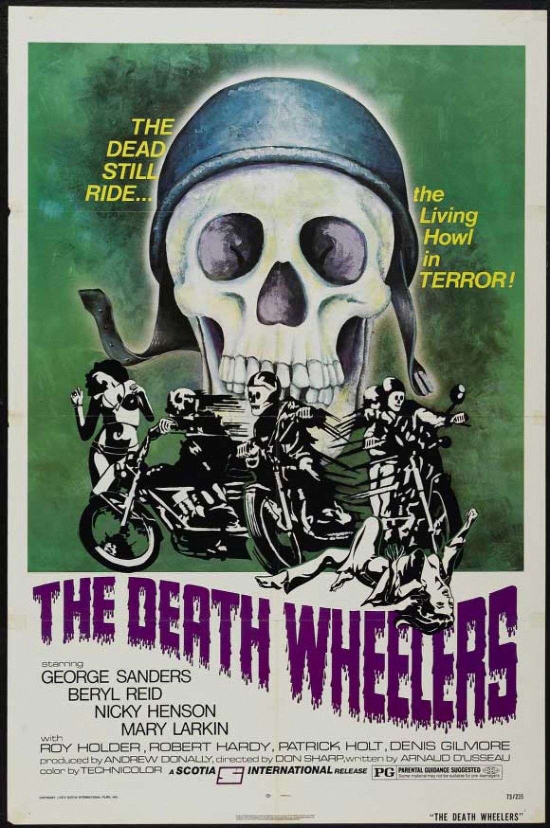 Psychomania Movie Poster - Classic Horror Film Artwork