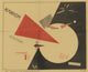 Beat The Whites With The Red Wedge art print by El Lissitzky featuring bold colors and modernist design.