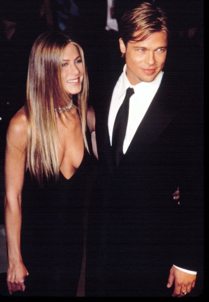 Jennifer Aniston and Brad Pitt Vanity Fair Party Photo Print