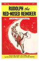 Rudolph the Red-Nosed Reindeer movie poster in 11x17 size.