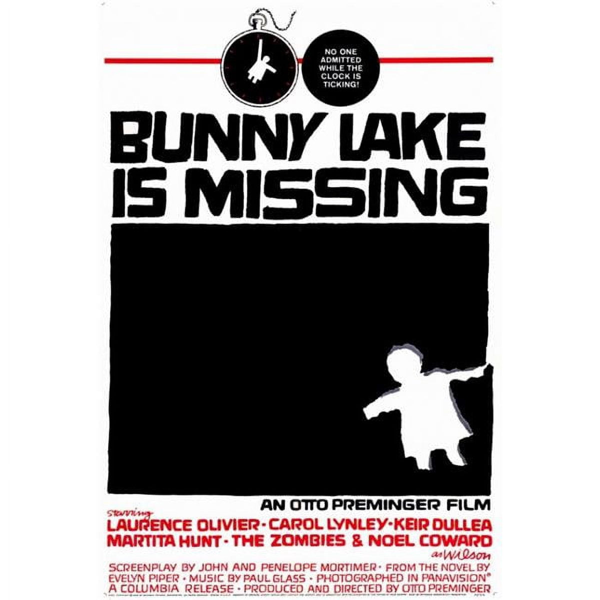 Bunny Lake is Missing movie poster print 27x40 inches