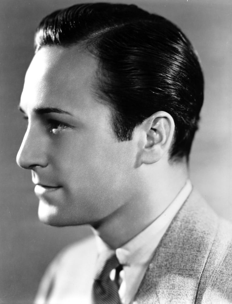 Portrait of David Manners photo print, classic cinema art.
