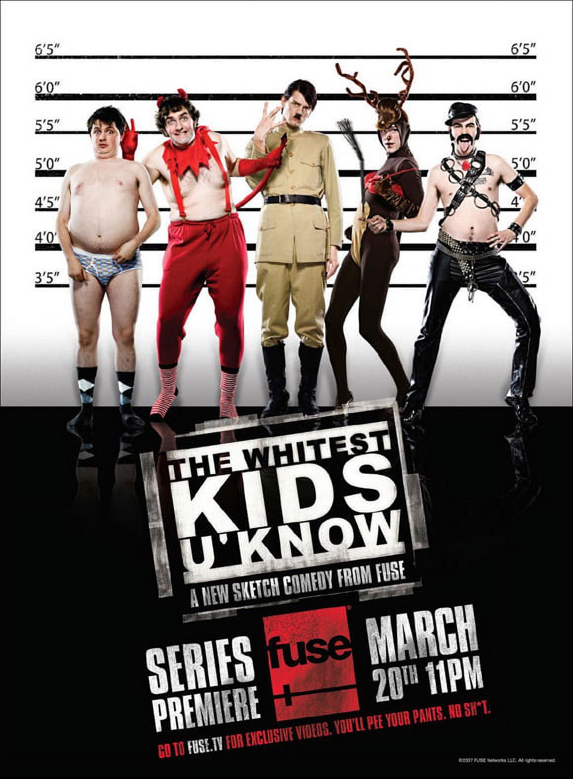 Whitest Kids U Know Movie Poster - 11x17 comedy art print
