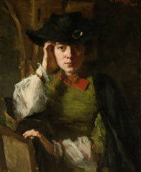 Portrait of Lizzy Ansingh art print available in multiple sizes at Posterazzi.