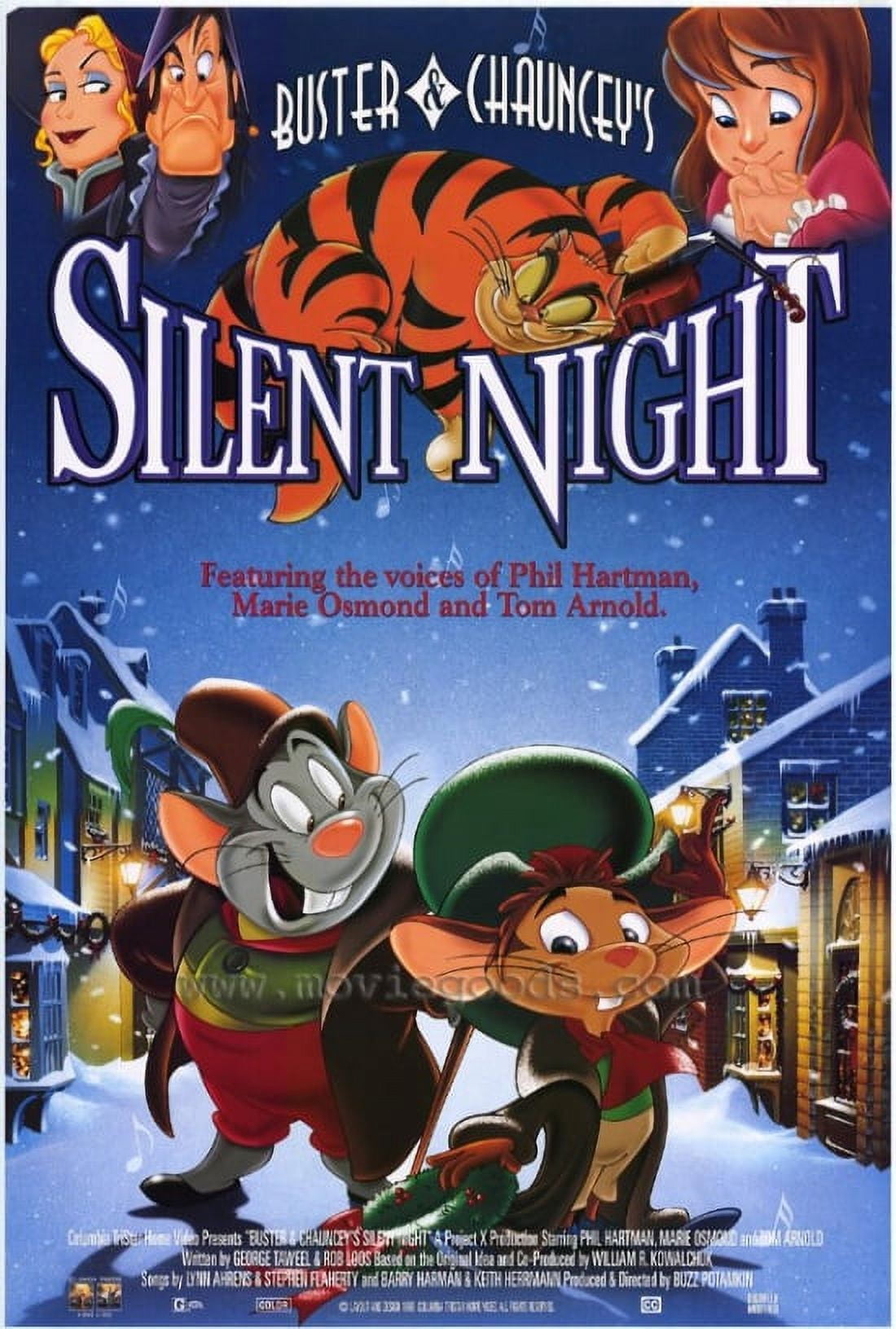 Buster & Chauncey's Silent Night Movie Poster 11x17
