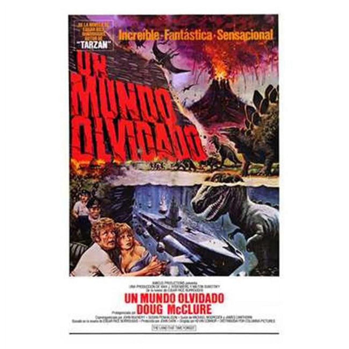 The Land That Time Forgot Style A Movie Poster 11x17