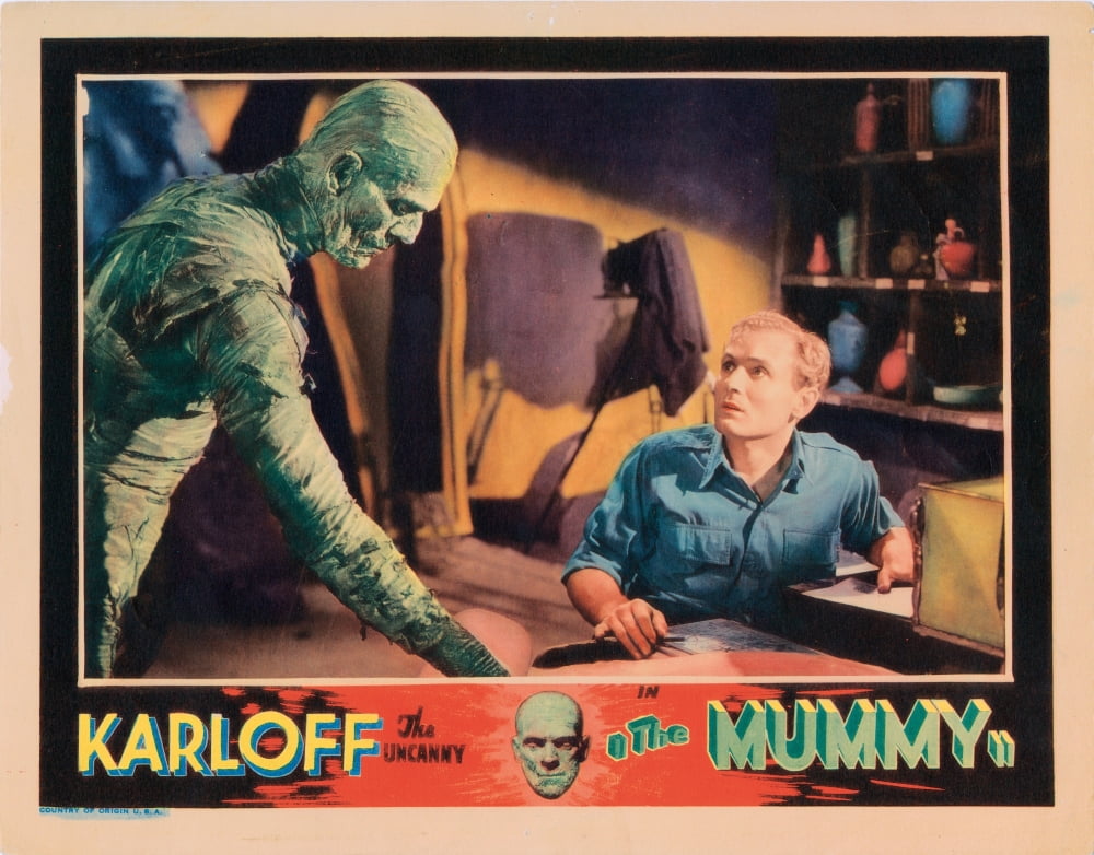 The Mummy 1932 movie poster print featuring Boris Karloff.