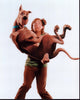 Matthew Lillard holding Scooby-Doo movie photo print