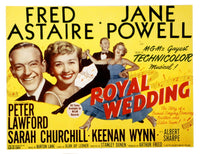 Royal Wedding movie masterprint poster featuring Fred Astaire from 1951.
